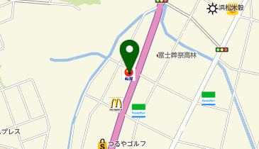 松のや 浜松高林店 (松屋併設)の地図画像