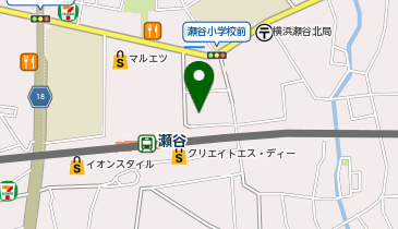 松のや 瀬谷店(松屋併設)の地図画像