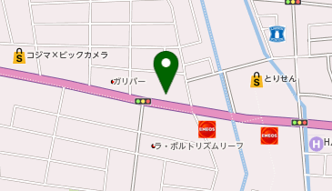 松屋 小山店 (松のや併設)の地図画像