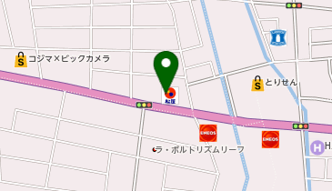 松のや 小山店 (松屋併設)の地図画像