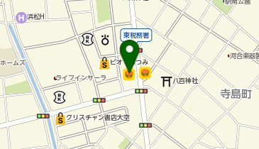 マイカリー食堂 浜松高竜店(松屋併設)の地図画像