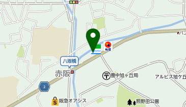 松のや 豊中熊野町店(松屋併設)の地図画像