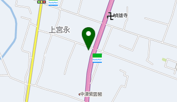 松のや 中津店(松屋併設)の地図画像