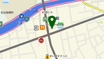 松屋 明大前店(松のや・マイカリー食堂併設)の地図画像