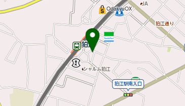 松屋 狛江店(松のや併設)の地図画像