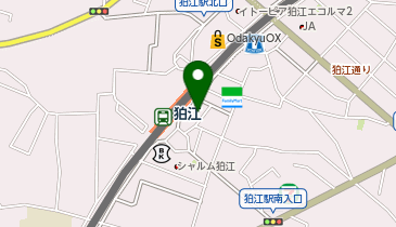 松軒中華食堂 狛江店の地図画像