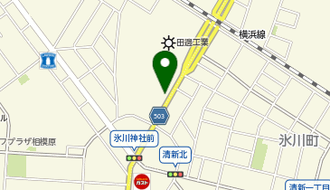 松屋 相模原ラクーン店(松のや併設)の地図画像