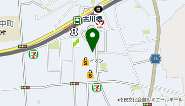 松屋 そよら古川橋駅前店(松のや併設)の地図画像