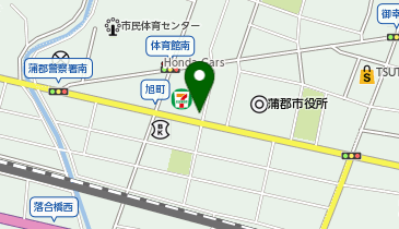 松屋 蒲郡店(松のや併設)の地図画像