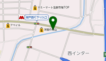 松のや 坂戸にっさい店(松屋併設)の地図画像