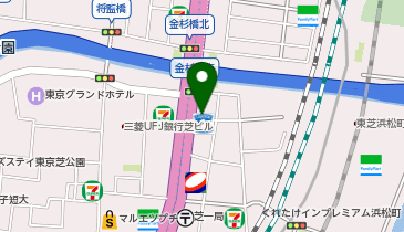 松屋 芝一丁目店(松のや併設)の地図画像