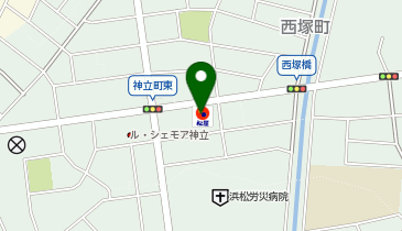 松のや 神立店(松屋併設)の地図画像