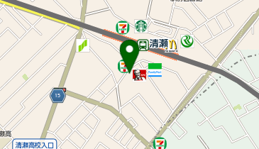 マイカリー食堂 清瀬店(松屋・松のや併設)の地図画像