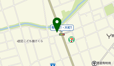 松のや 恵庭店(松屋併設)の地図画像
