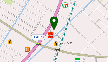 松のや 新潟見附店(松屋併設)の地図画像