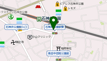 松屋 石神井公園店の地図画像