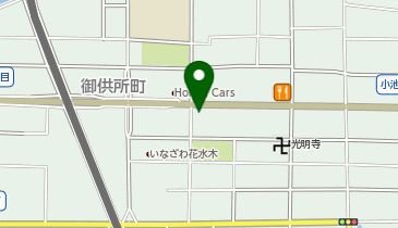 松のや 稲沢店(松屋併設)の地図画像