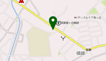 松のや 大野城横峰店(松屋併設)の地図画像