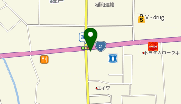 松屋 垂井店(松のや併設)の地図画像