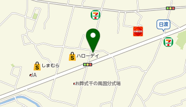 松のや 久留米国分バイパス店(松屋併設)の地図画像