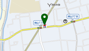 松のや 蓮田関山店(松屋併設)の地図画像