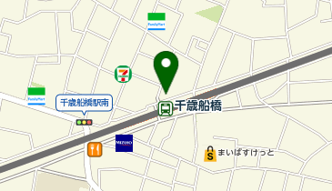 松軒中華食堂 千歳船橋店の地図画像