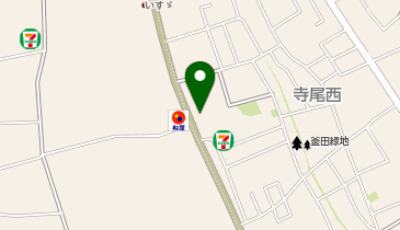 松のや 綾瀬寺尾西店(松屋併設)の地図画像