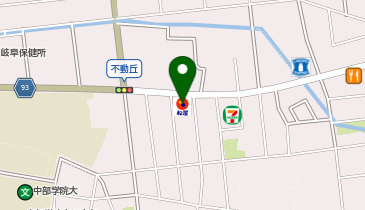 松のや 各務原店(松屋併設)の地図画像