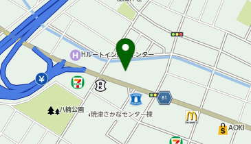 松のや 焼津インター店(松屋併設)の地図画像