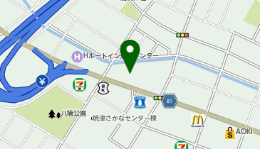 松屋 焼津インター店(松のや併設)の地図画像