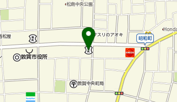 松のや 敦賀店(松屋併設)の地図画像