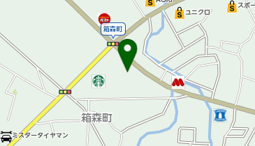 松屋 栃木インター店(松のや併設)の地図画像