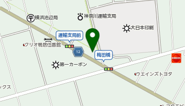 松屋 都筑池辺町店(松のや併設)の地図画像