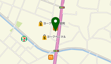 松のや 足利店(松屋併設)の地図画像