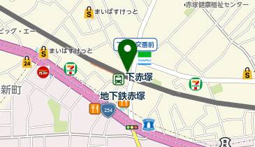 マイカリー食堂 下赤塚店(松屋併設)の地図画像