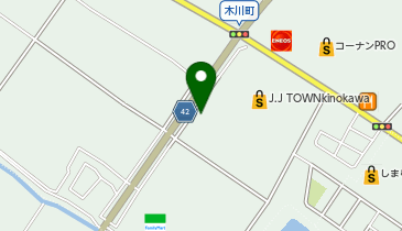 マイカリー食堂 草津木川町店(松のや併設)の地図画像