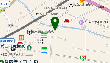 松屋 溝の口店(松のや併設)の地図画像