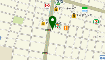 松のや 今池店(松屋併設)の地図画像