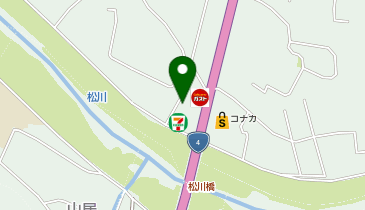 松のや 本内店(松屋併設)の地図画像