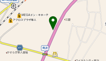 松屋 霧島隼人店(松のや併設)の地図画像