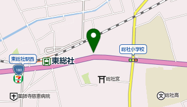 松のや 総社店(松屋併設)の地図画像