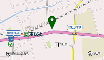 松屋 総社店(松のや併設)の地図画像