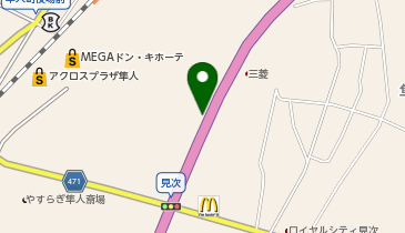 松のや 霧島隼人店(松屋併設)の地図画像