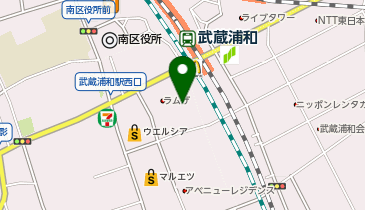 マイカリー食堂 武蔵浦和店(松屋併設)の地図画像