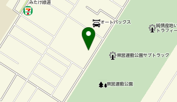 松のや 盛岡みたけ店(松屋併設)の地図画像