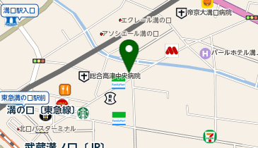 松軒中華食堂 溝の口店の地図画像