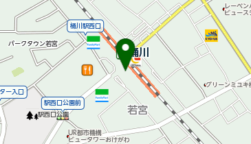 松のや 桶川西口店(松屋併設)の地図画像