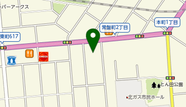 松のや 北見常盤店(松屋併設)の地図画像