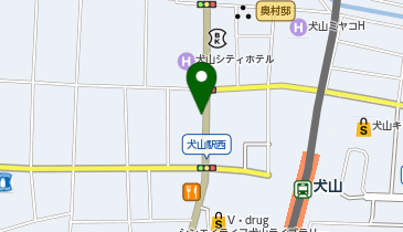 松屋 犬山店(松のや併設)の地図画像