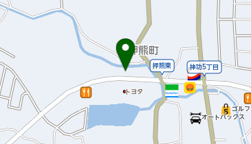 松屋 奈良押熊店(松のや併設)の地図画像